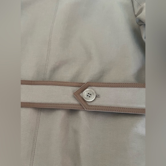 Burberry Brit Coat Size: S leather trimmed - Picture 6 of 16